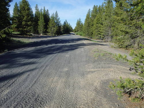 GDMBR: This is the Rail Trail; it is a worn ATV trail.